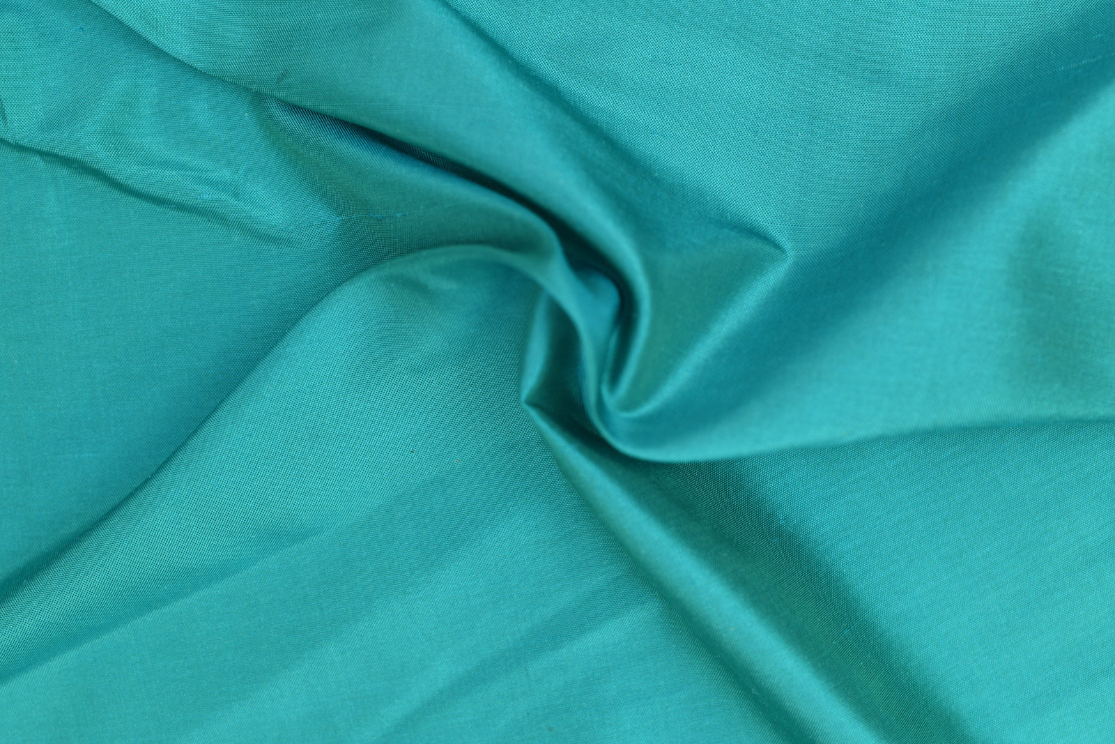 Aqua and Green Shot Silk Taffeta