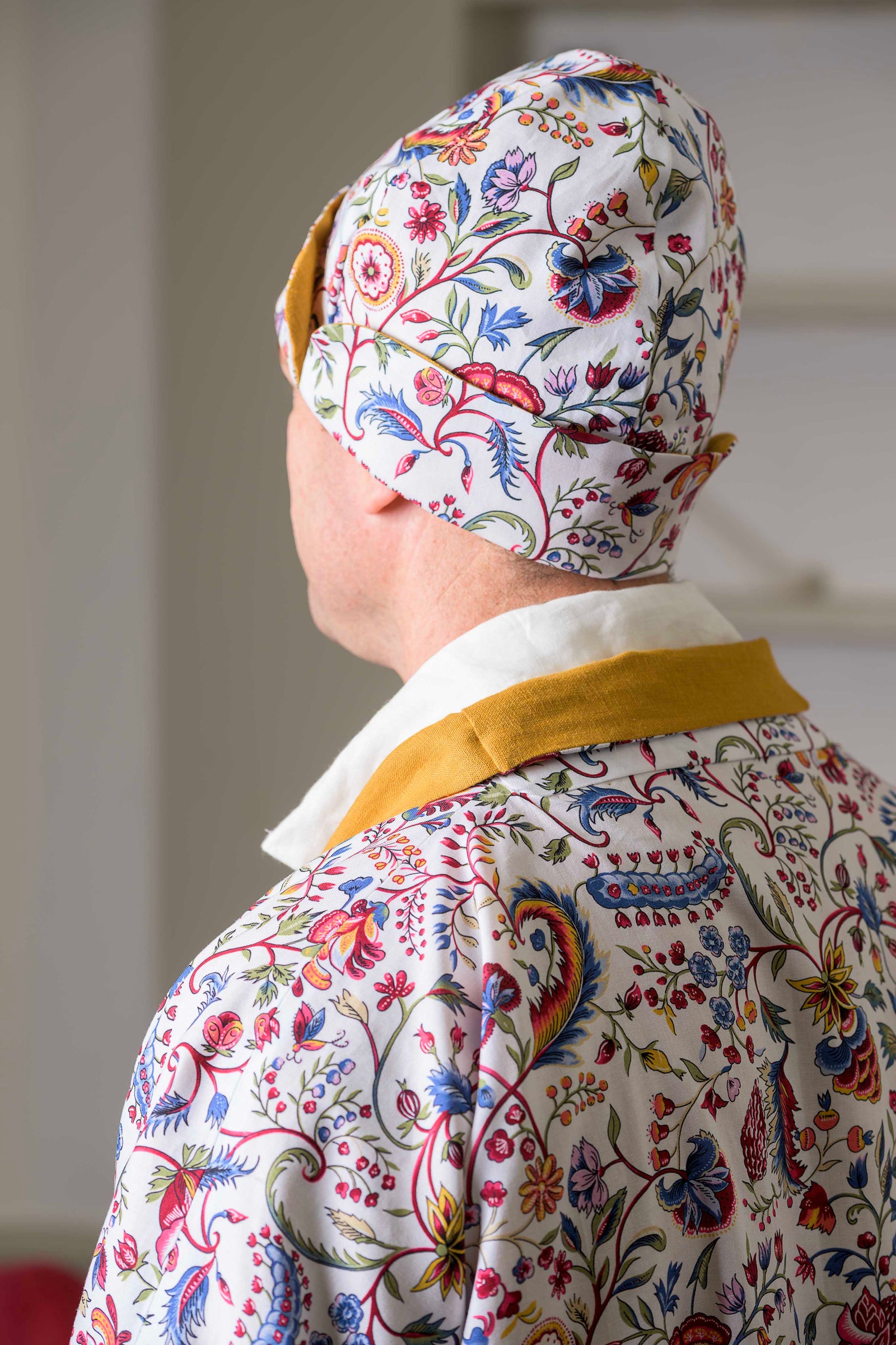 1760's Dressing Gown | India Garden