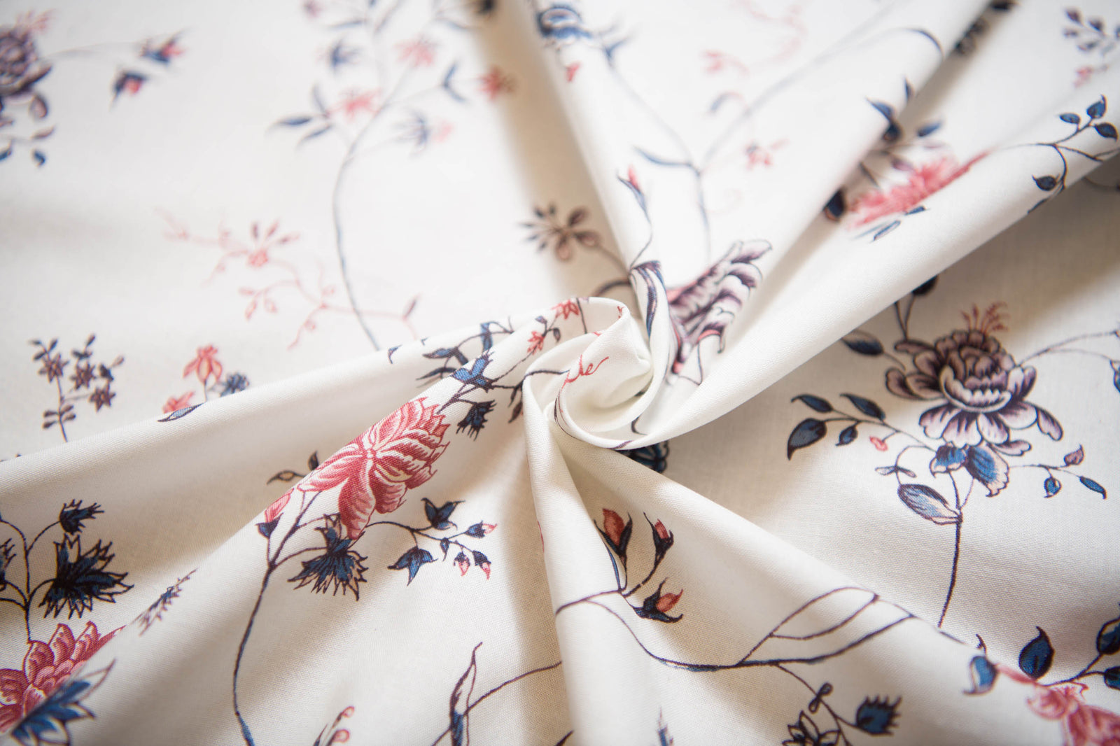 Fanny's India Floral Reproduction Fabric