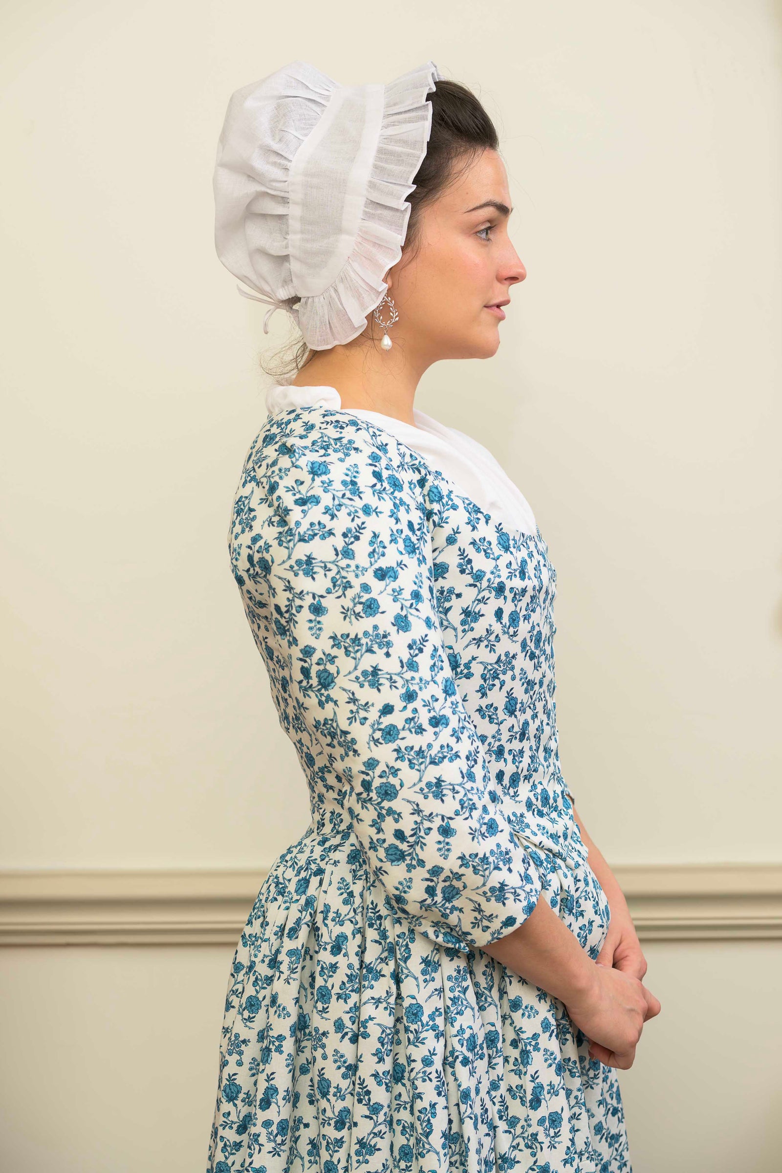 Round Gown | Hamilton Blue | 1770 - 1790