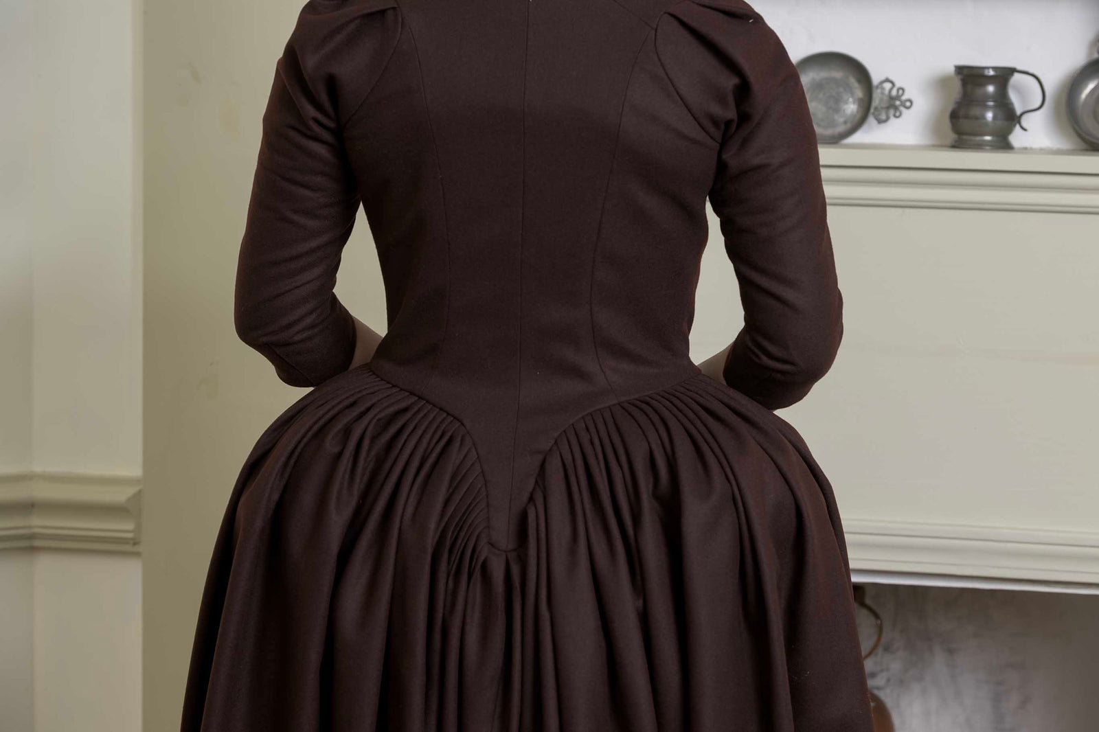 Woolen Gown | Brown
