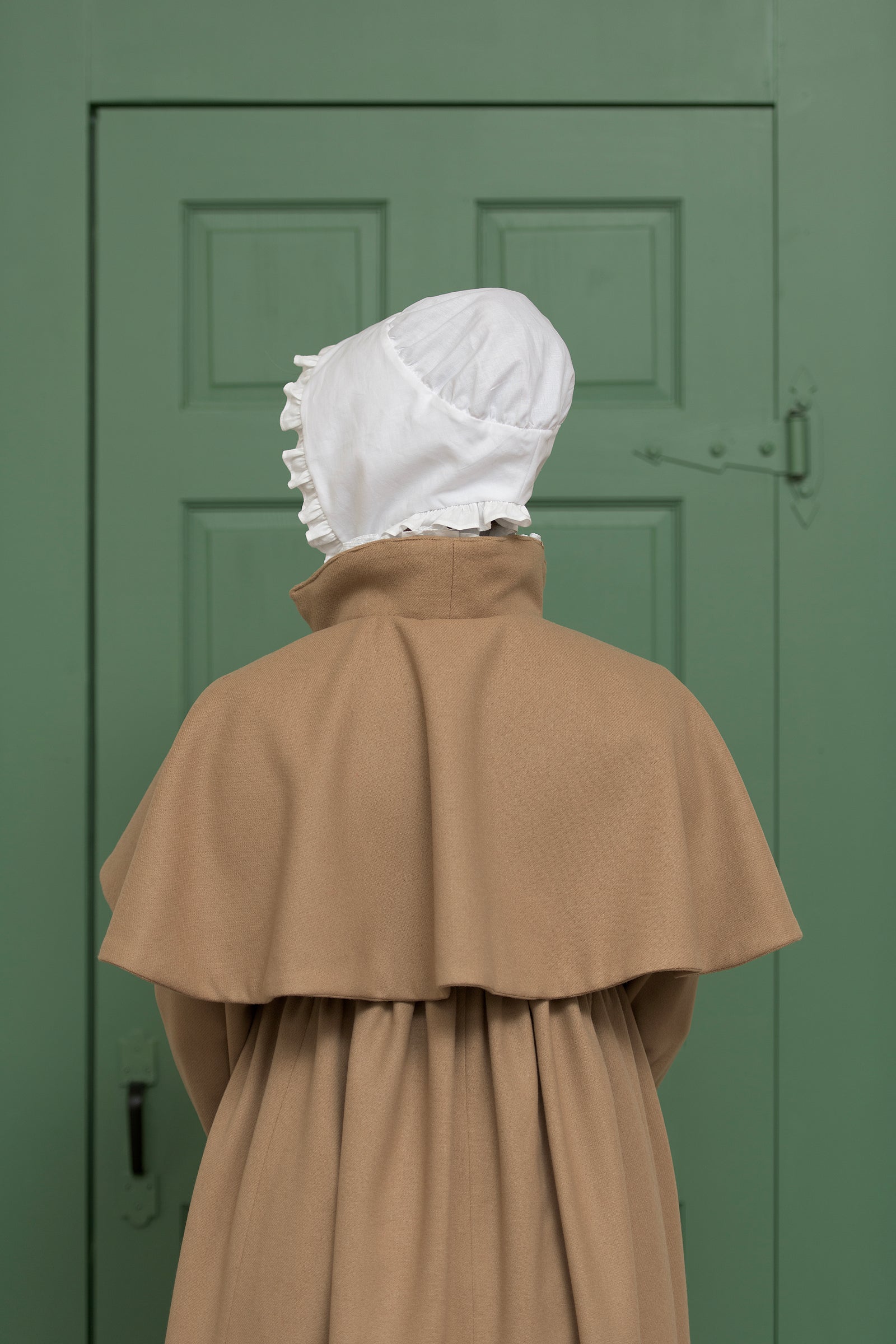 Camel Colored Wool Redingote | Regency