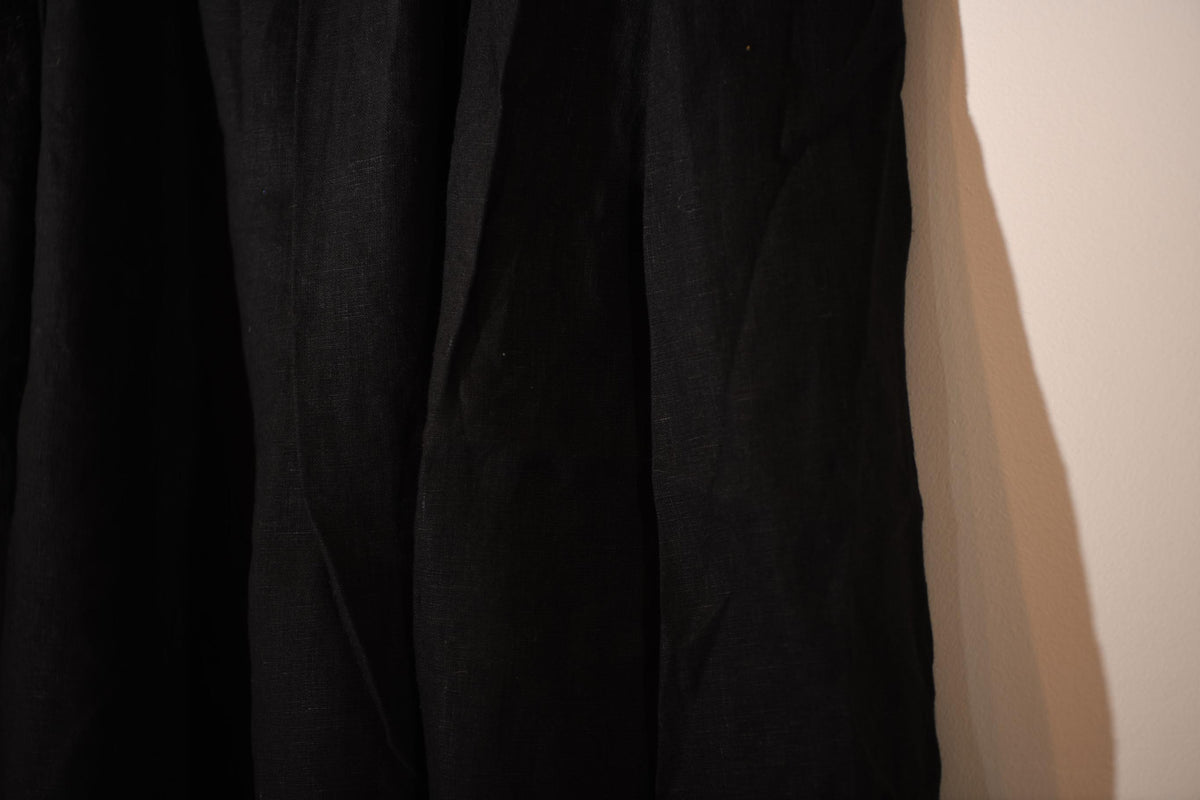Black Linen Petticoat | SD113