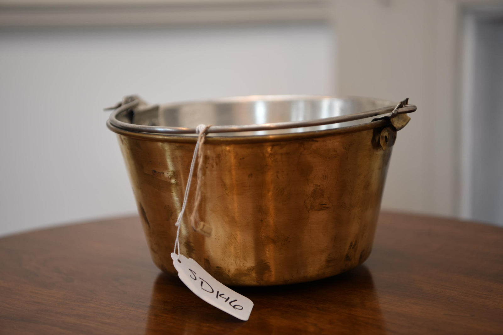 Dog Eared Brass Kettle 1 Gallon | SD146