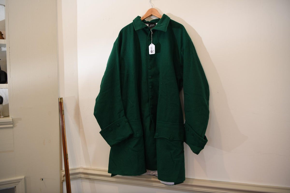 Green Wool Frock Coat  | SD22