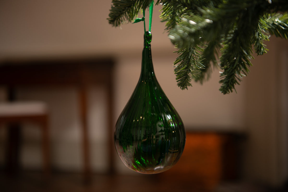 6.25” Blown Glass Bulb Ornament