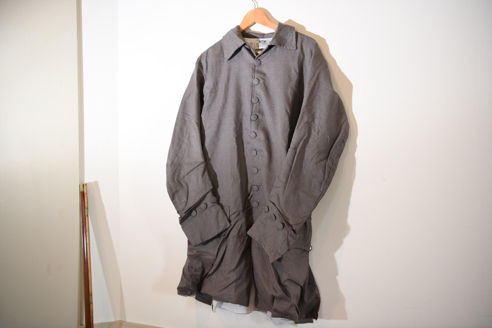Slate Linen Frock Coat | SD63