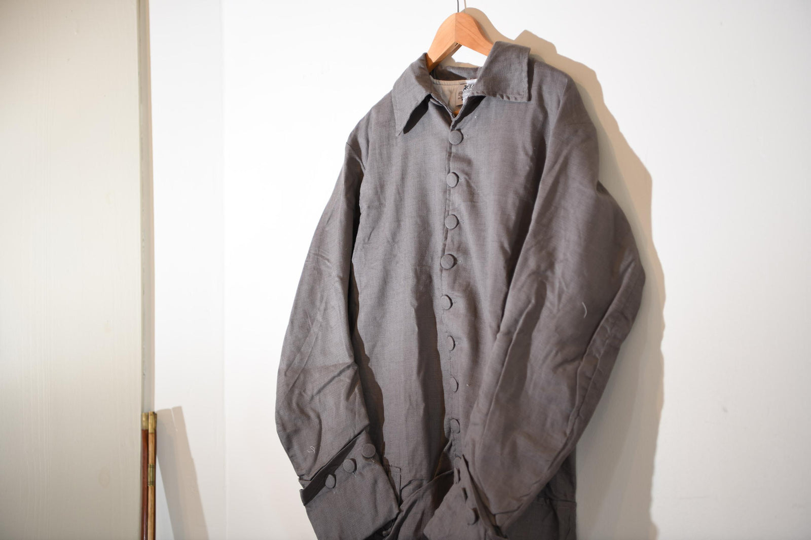Slate Linen Frock Coat | SD63