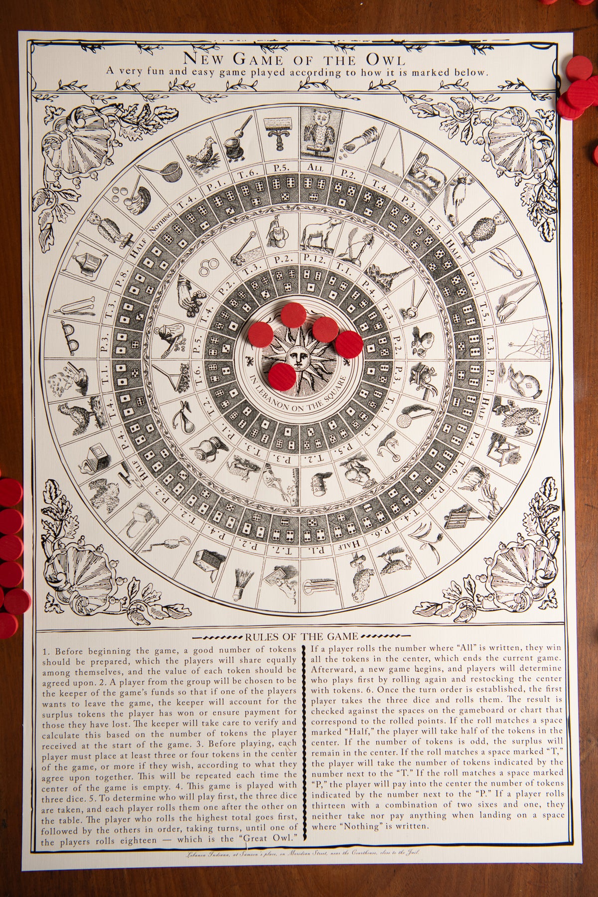 Le jeu royal de l'oie