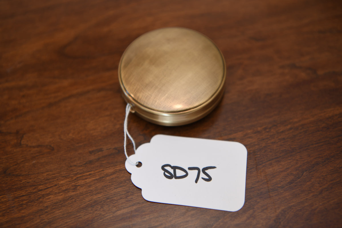Round Brass tin | SD75