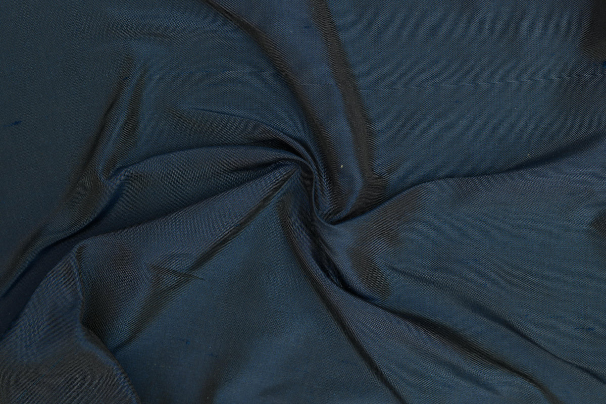 Midnight Sky Silk Taffeta