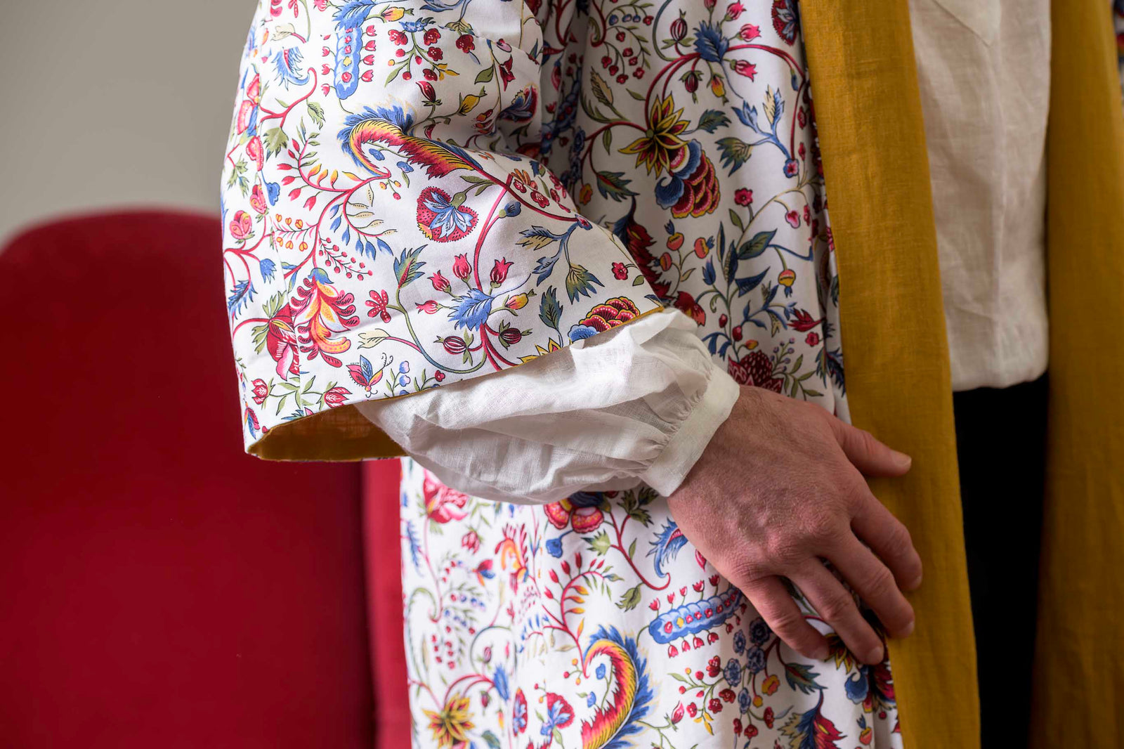1760's Dressing Gown | India Garden