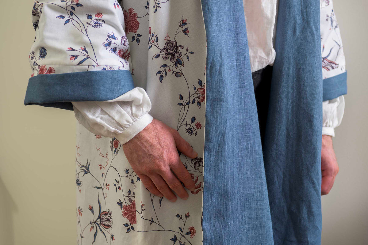 1760's Dressing Gown | Fanny's India Floral