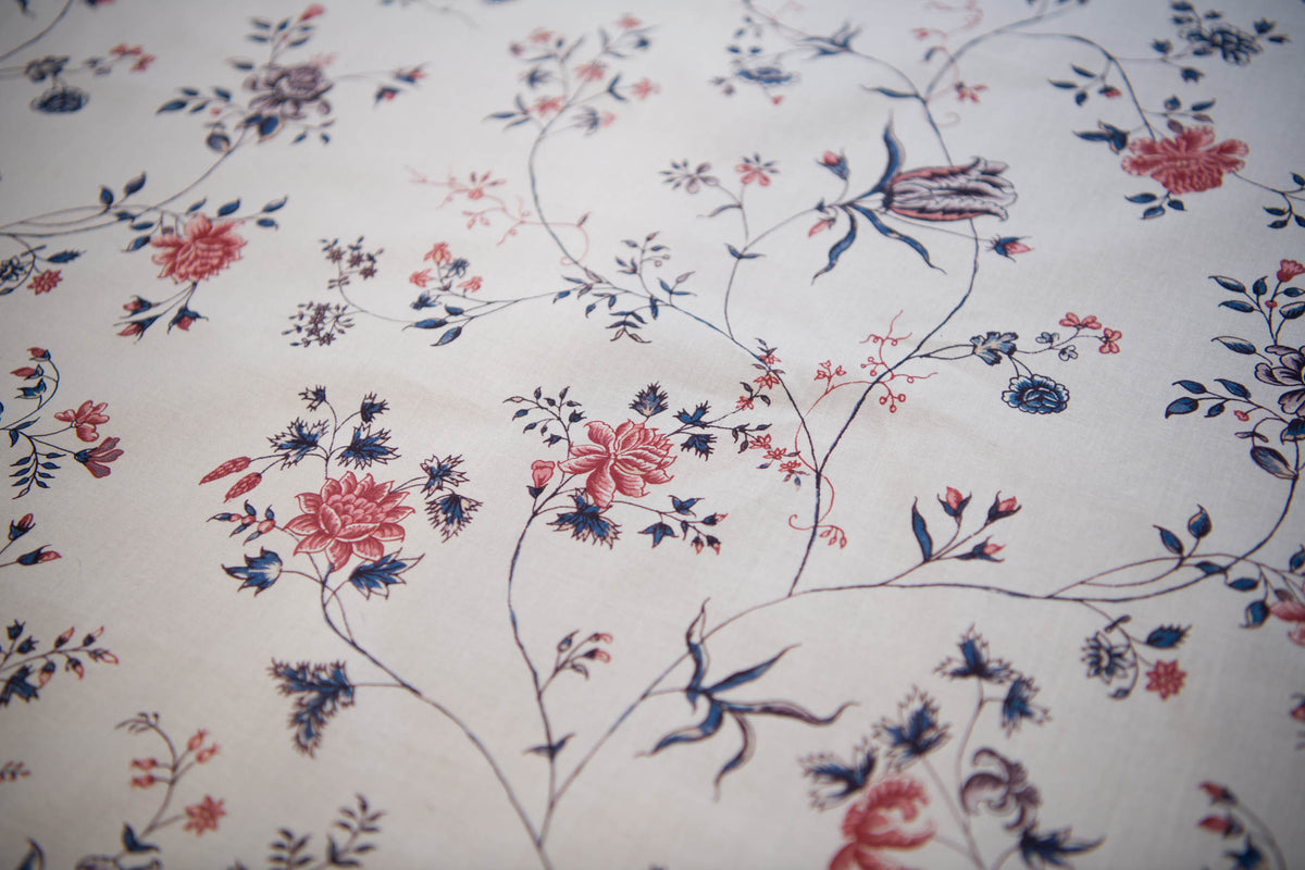 Fanny&#39;s India Floral Reproduction Fabric