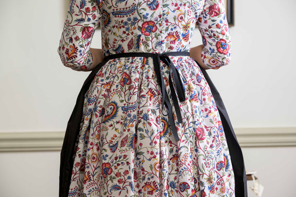 Black Silk Apron - Samson Historical