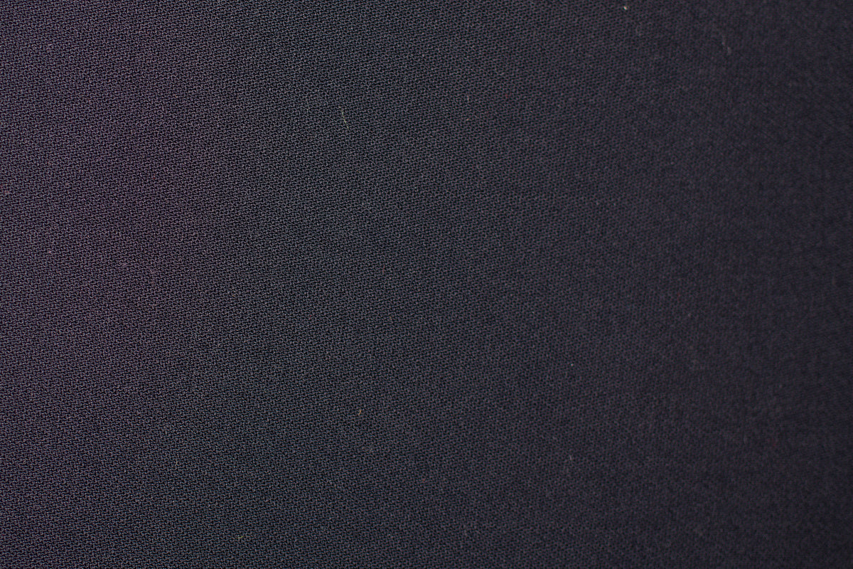 Prussian Blue Brushed Wool Suiting