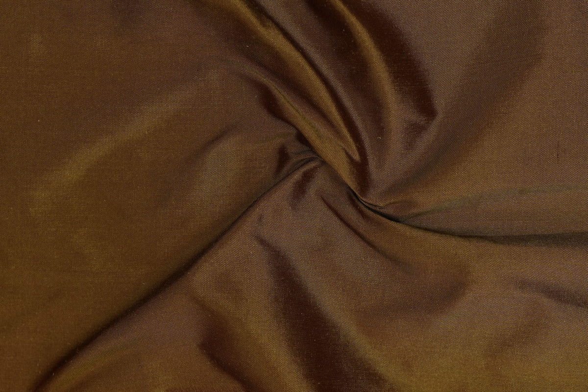 Raspberry Chocolate Silk Taffeta