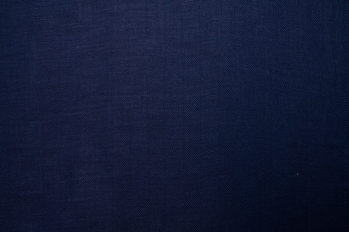 Royal Blue Herringbone