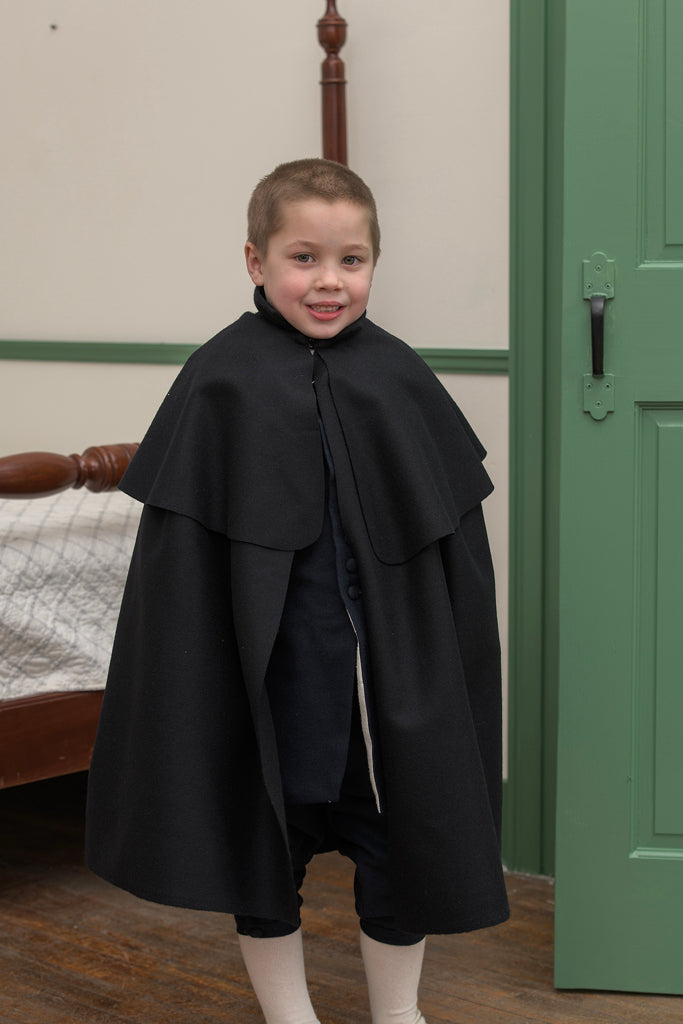 Young Gentleman&#39;s Wool Cloak