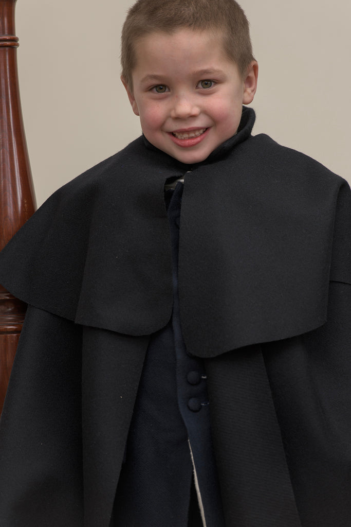 Young Gentleman&#39;s Wool Cloak