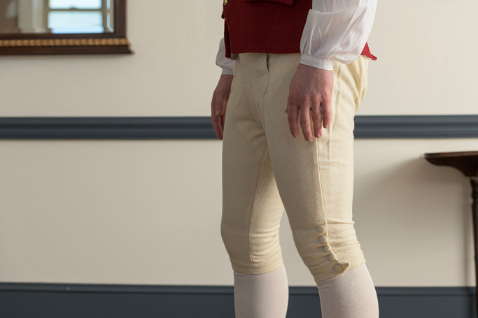 White Wool Breeches