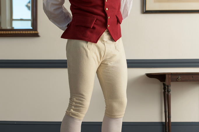 White Wool Breeches