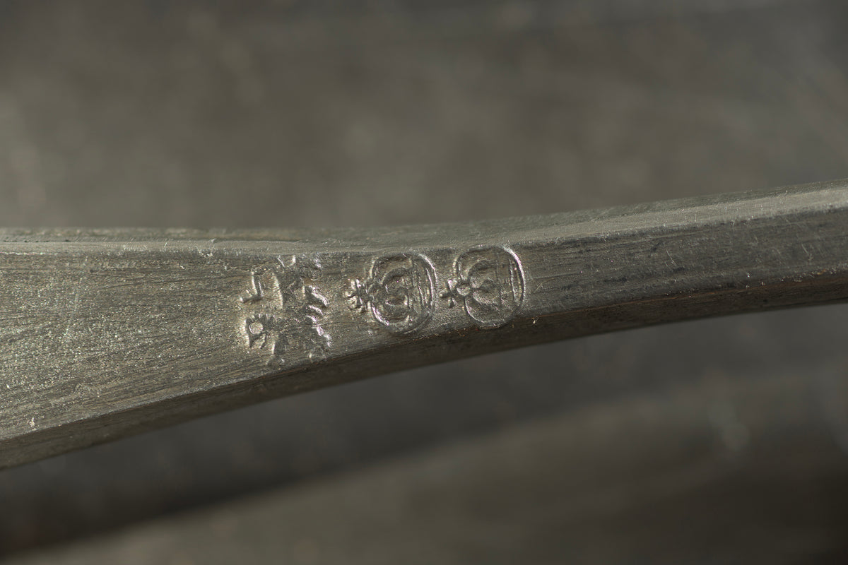 Bird&#39;s Nest Pewter Spoon