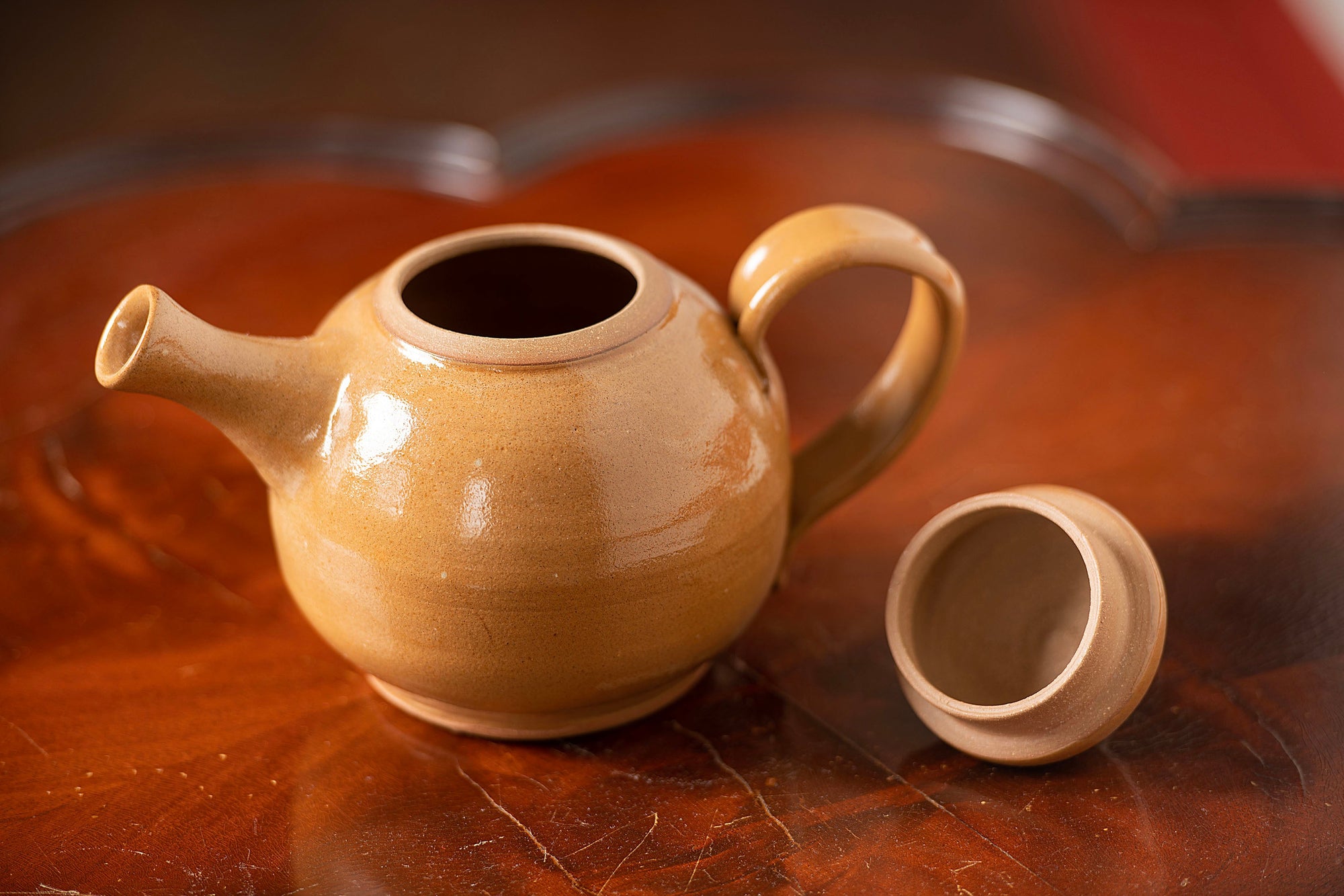 Stoneware Teapot