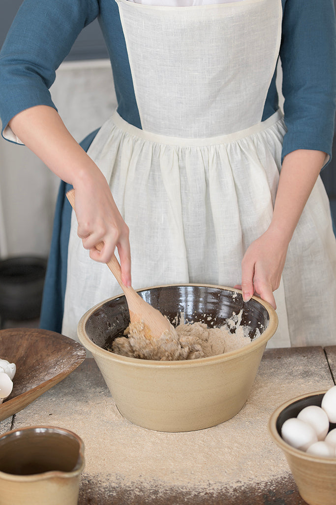 Salt Glazed Mixing Bowls | 1 Gallon