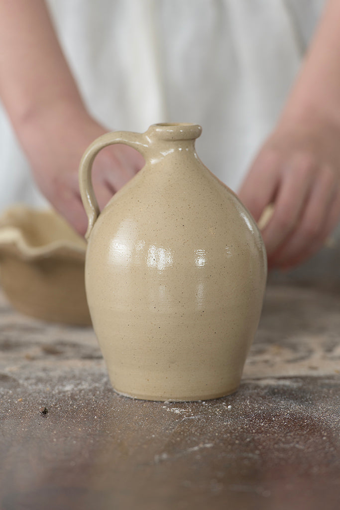 Salt Glazed Jug | 1 Pint