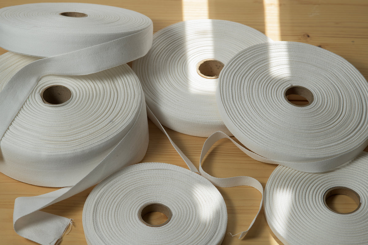 White Cotton Twill Tape