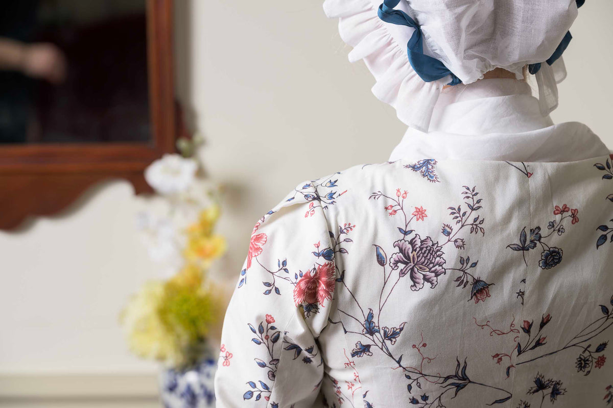 Straight Caraco | Fanny's India Floral | 1775 - 1785