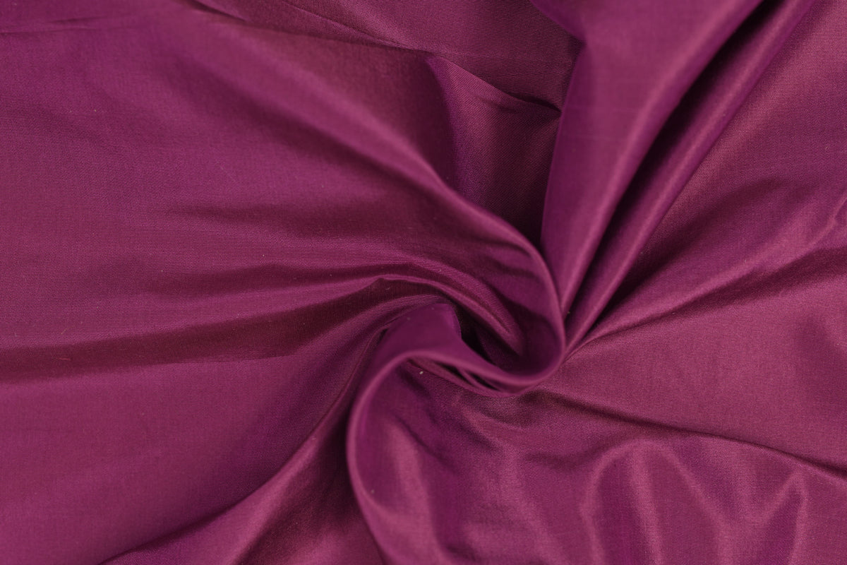 Sugar Plum Pink Silk Taffeta