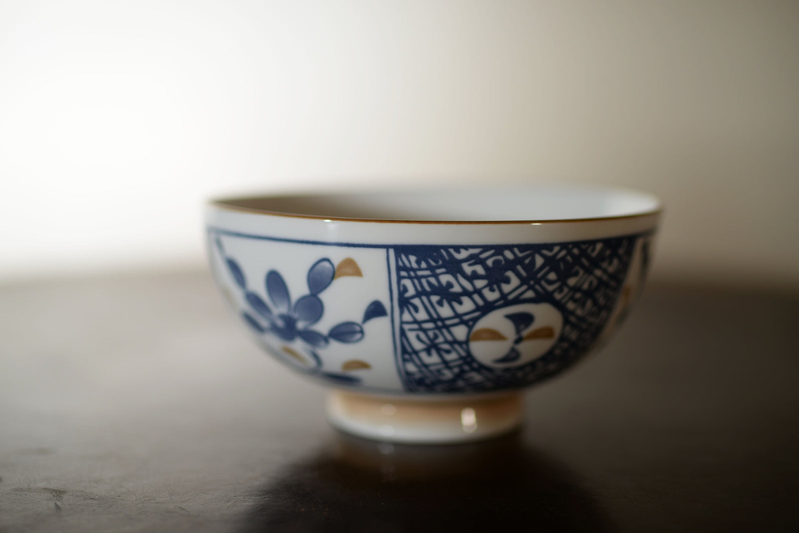 Porcelain Bowls | Blue and Brown
