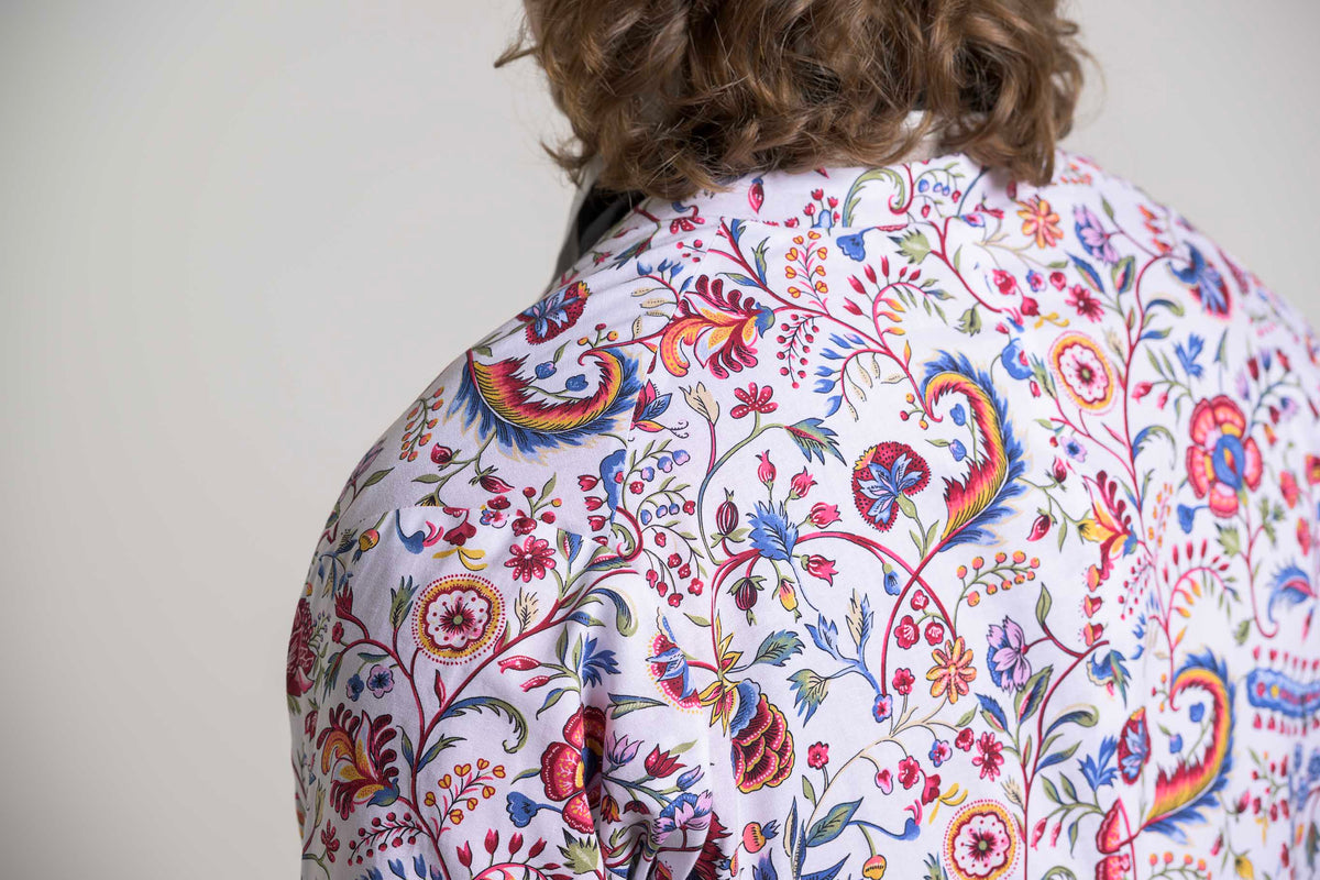 1770's Dressing Gown | India Garden