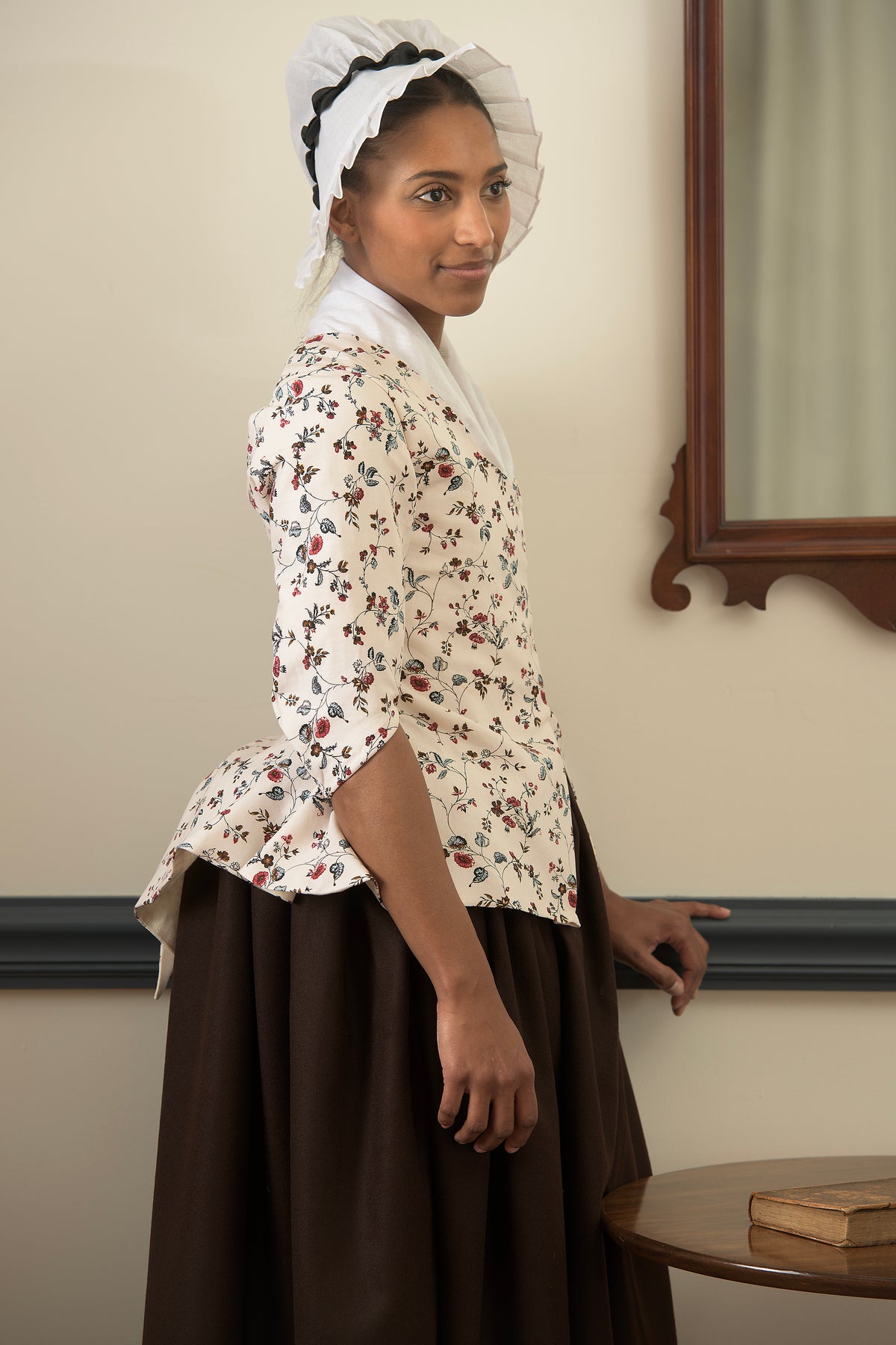 Printed Cotton Swallowtail Jacket | Francis Open