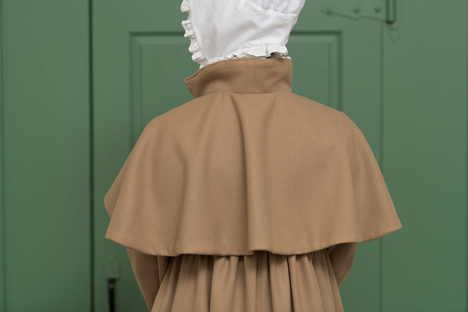 Camel Colored Wool Redingote | Regency