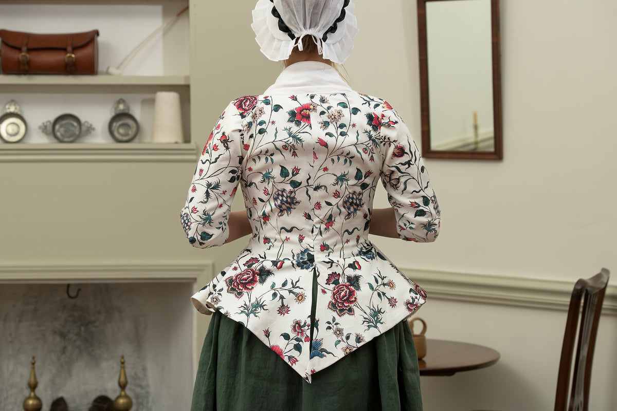 Printed Cotton Swallowtail Jacket | Palace Bloom