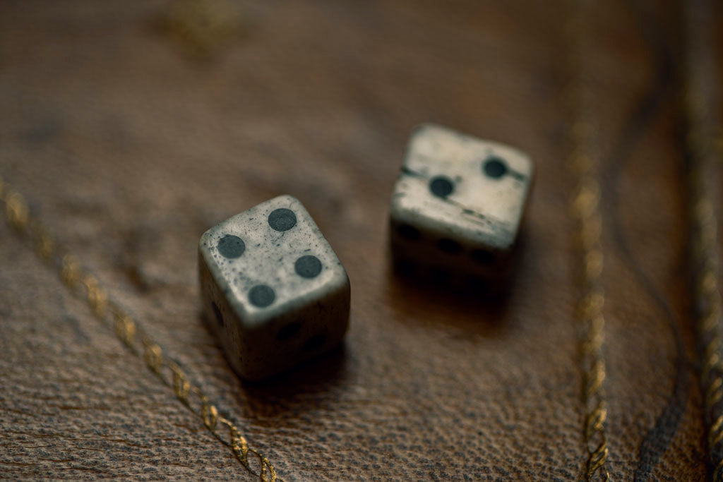 18th Century Bone Dice from Samson Historical