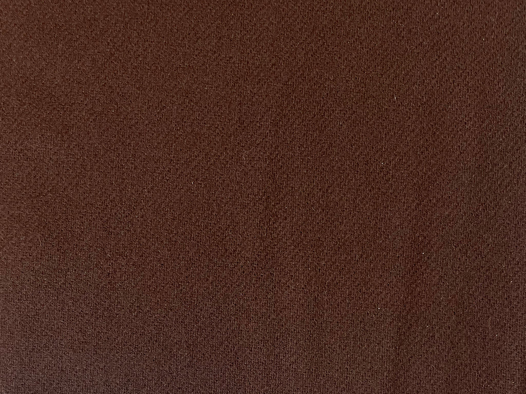 Flanelle brune | 100 % laine | 60&quot; de large