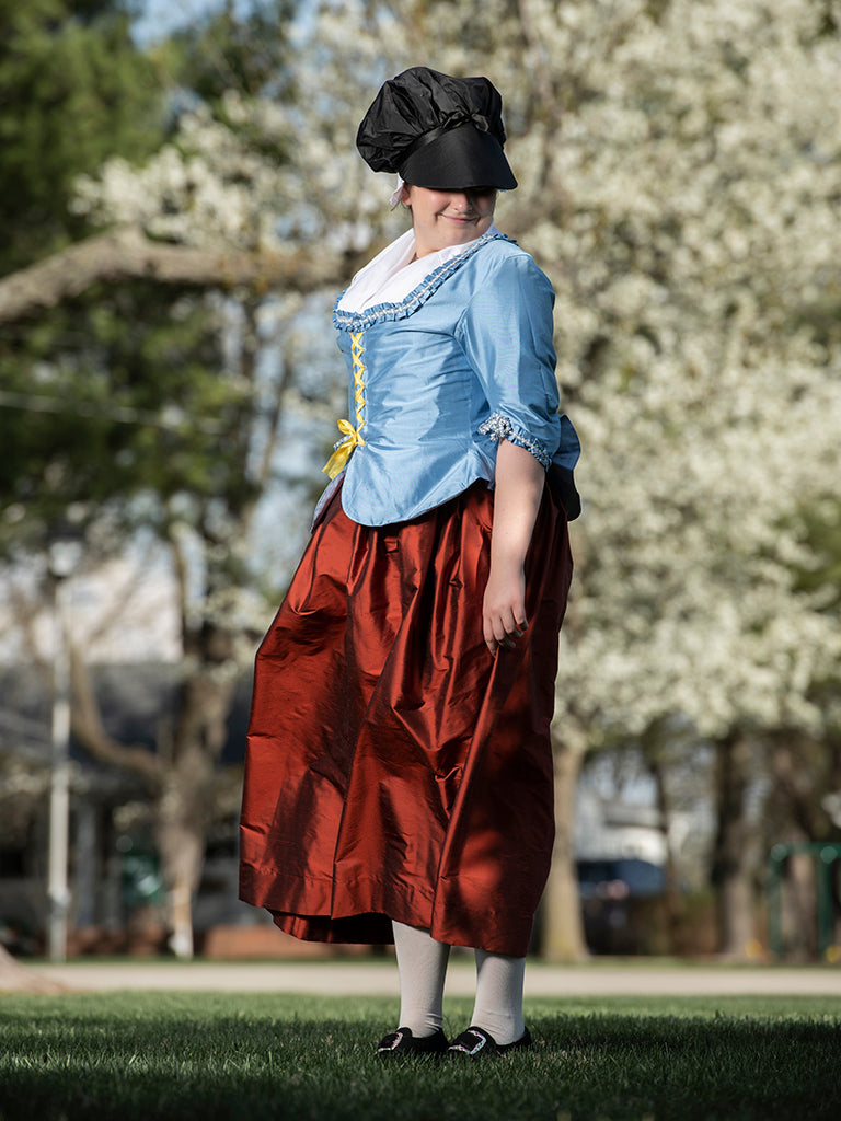 Red Silk Petticoat