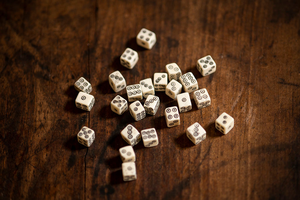 18th Century Reproduction Bone Dice