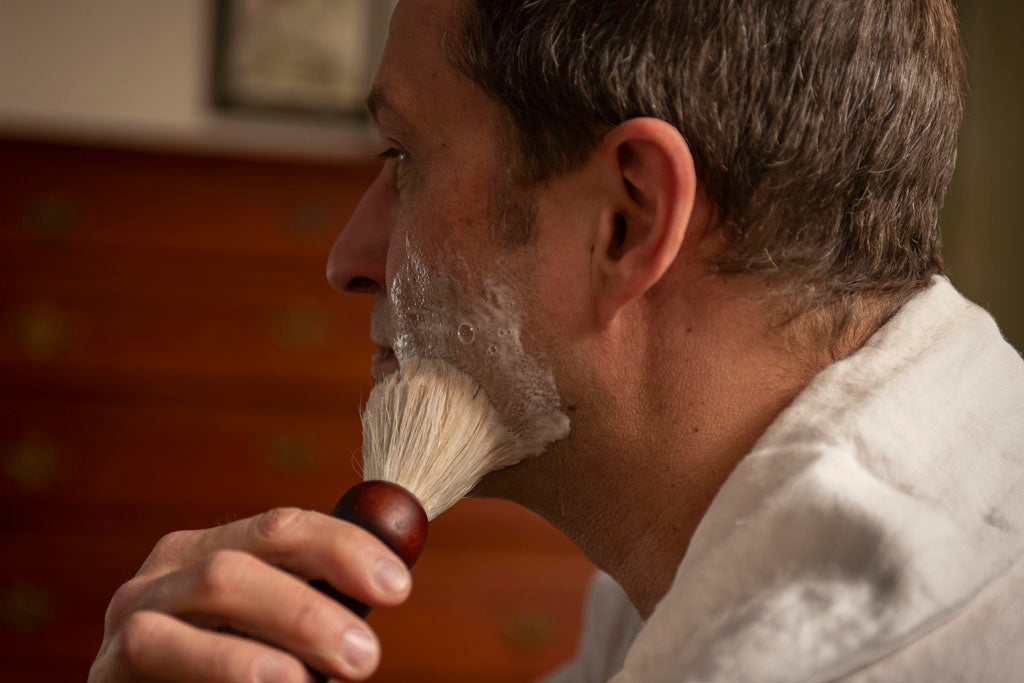 18th Century Horsehair Shaving Brush from Samson Historical