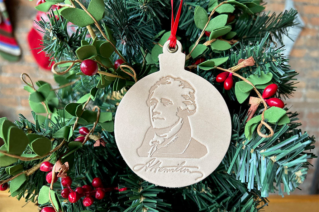 Hamilton & Burr Leather Ornaments