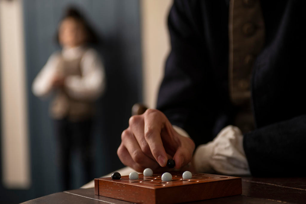 18th Century Marble Solitaire Game from Samson Historical