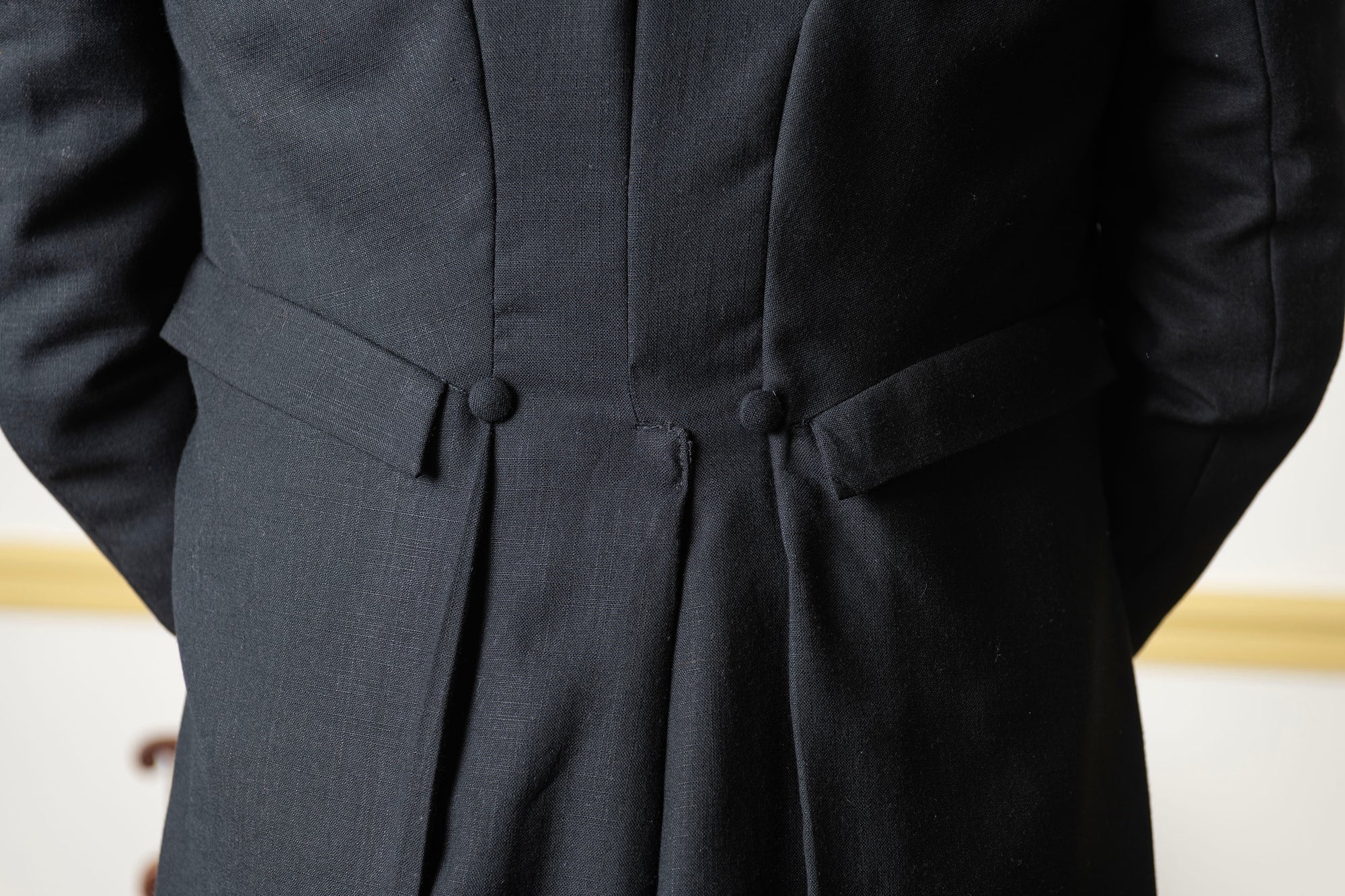 Linen Double Breasted Tailcoat | Regency