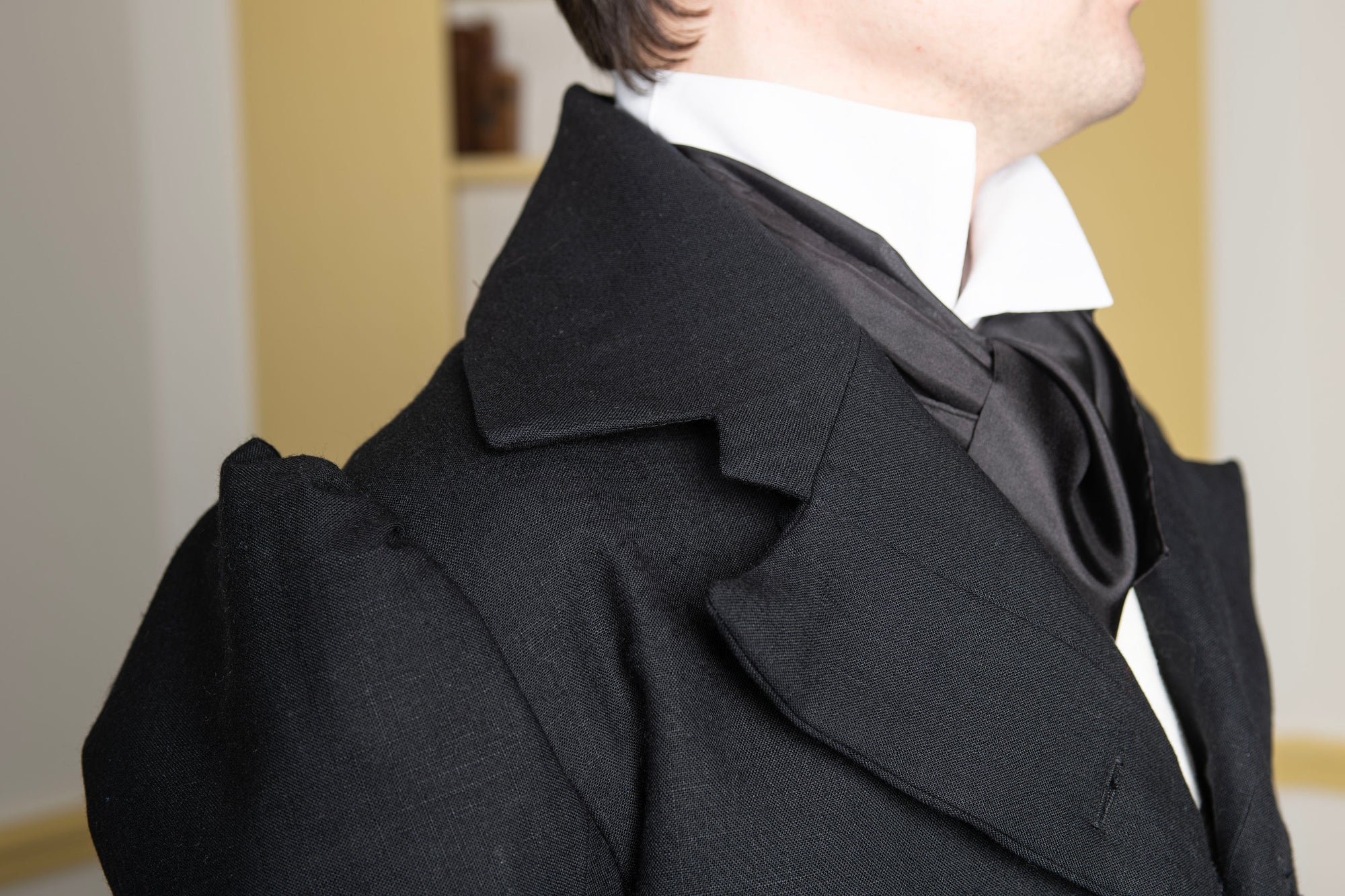 Tailcoat à double boutonnage en lin | Régence