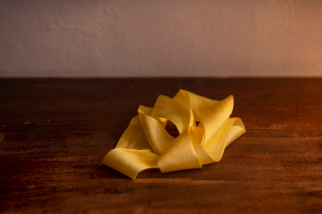 Yellow Silk Ribbon