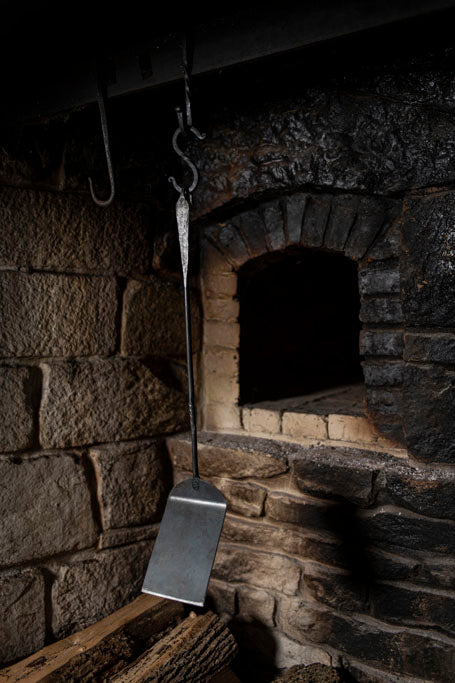 Iron Spatula for Open Fire 18th Century Cooking