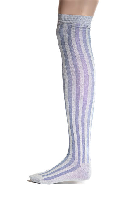 Striped Cotton Stocking - Samson Historical